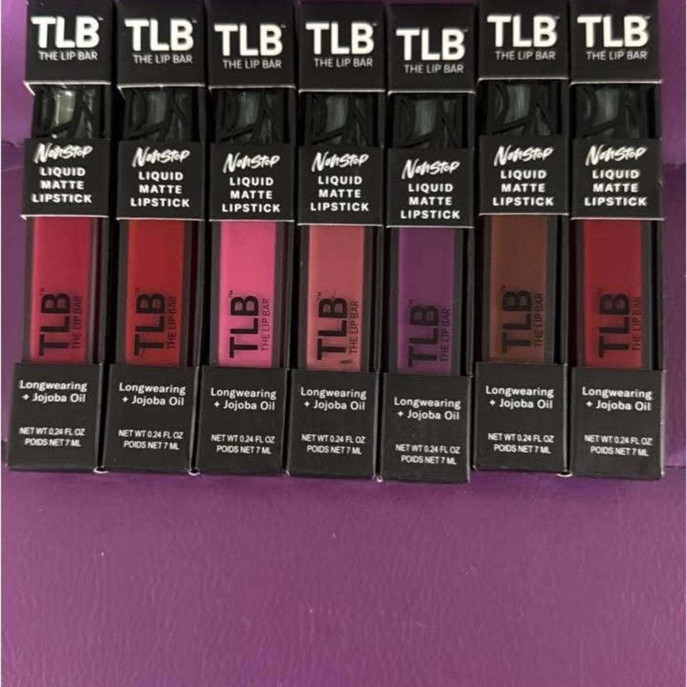 Red and Pink Matte Lipstick Collection